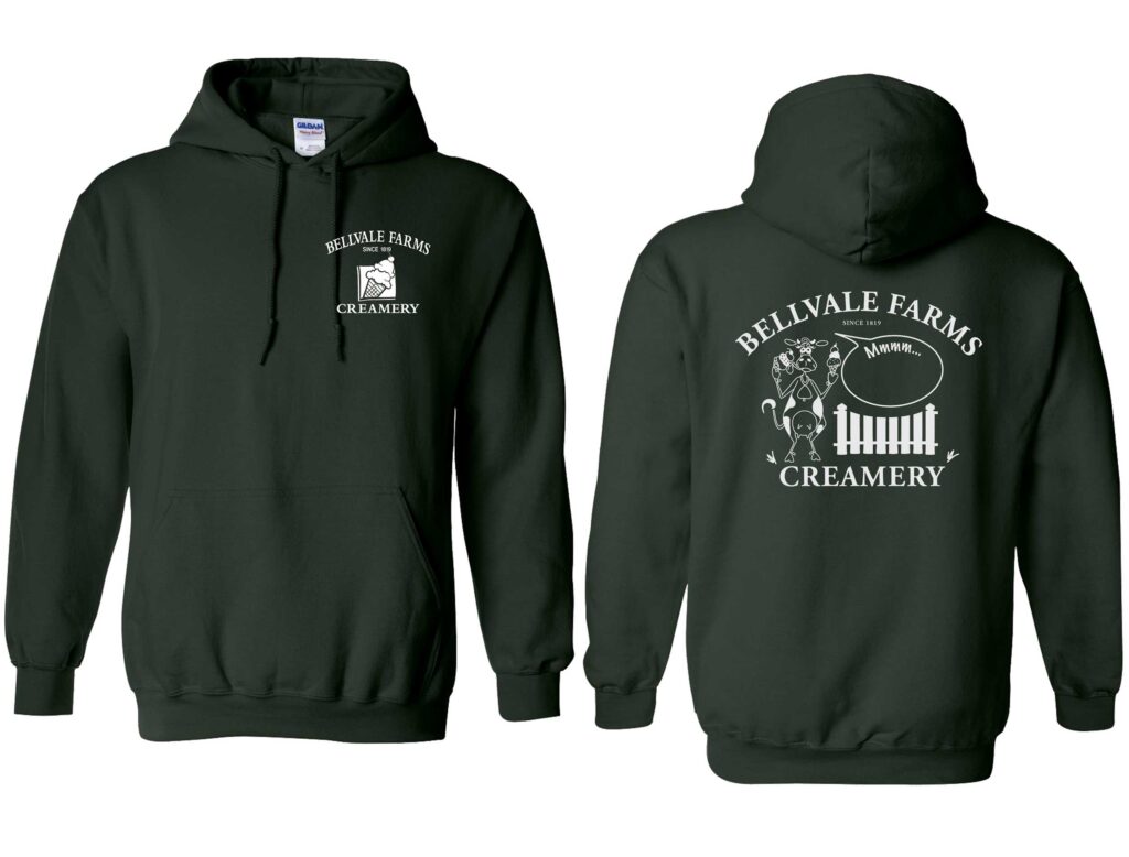 Bellvale Hoodie dark green