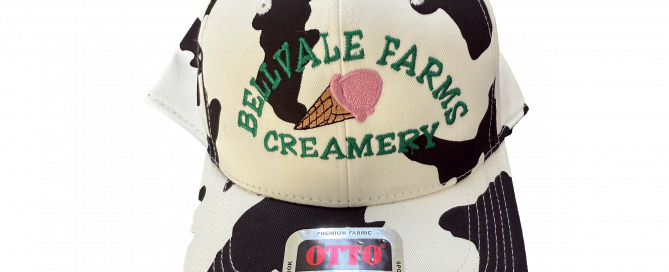 holstein baseball cap